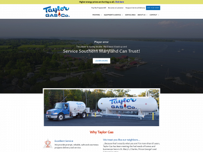taylorgascompany.com snapshot