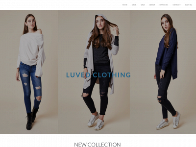 www.luvedclothing.com snapshot