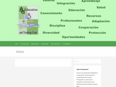 ageducationtraining.com snapshot