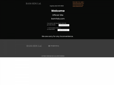 bamhds.com snapshot
