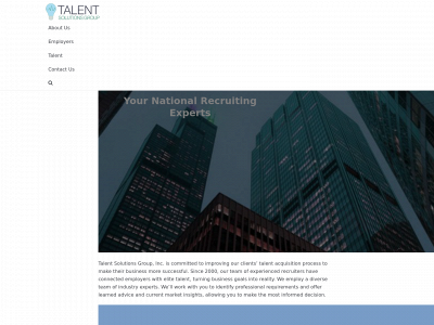 talentsolutionsgroup.net snapshot