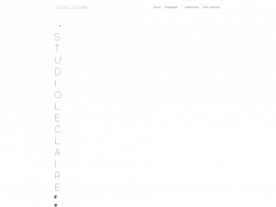 studio-leclaire.com snapshot