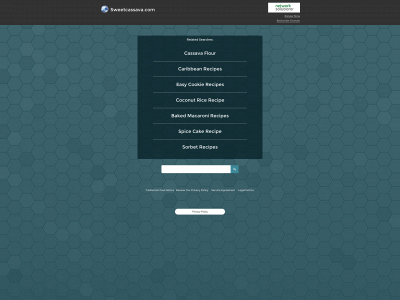 sweetcassava.com snapshot