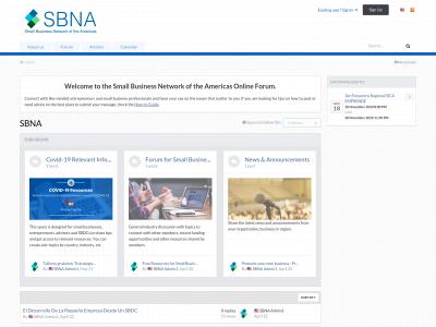 sbnanet.org snapshot