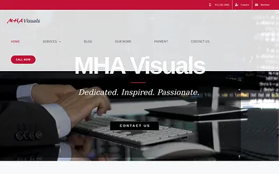 mha-visuals.com snapshot