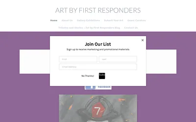 artbyfirstresponders.weebly.com snapshot