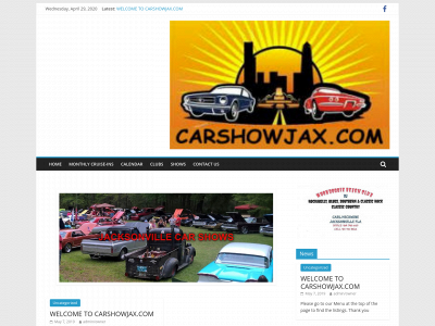 carshowjax.com snapshot