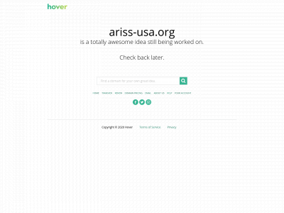 ariss-usa.org snapshot