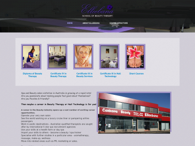 elleebana.com.au snapshot
