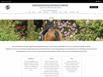 checkendonequestrian.com snapshot