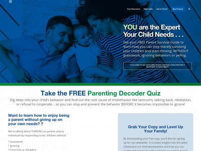 guiltfreefamilies.com snapshot