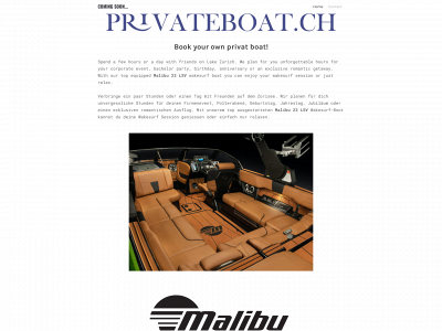 www.privateboat.ch snapshot