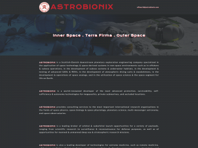 astrobionix.one snapshot