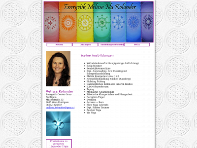 energetik-melissa-kolunder.at snapshot