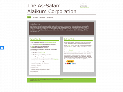 assalamalaikum.org snapshot