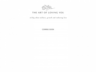 theartoflovingyou.com snapshot