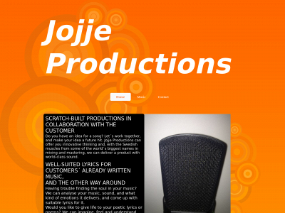 jojjeproductions.com snapshot