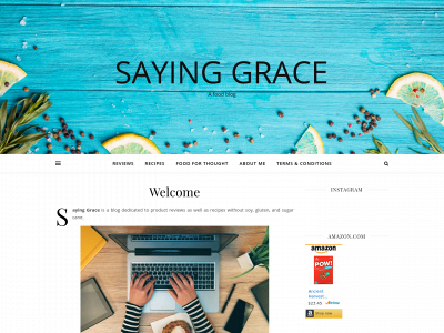 sayinggraceblog.com snapshot