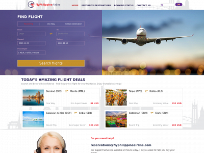 flyphilippineairline.com snapshot