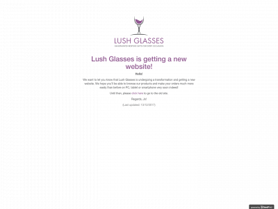 lushglasses.com snapshot