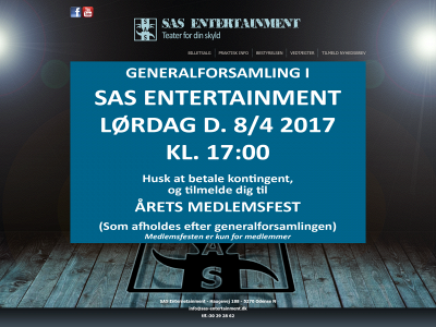 sas-entertainment.dk snapshot