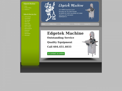 edgetek.ca snapshot
