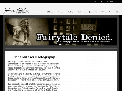 johnmilleker.com snapshot