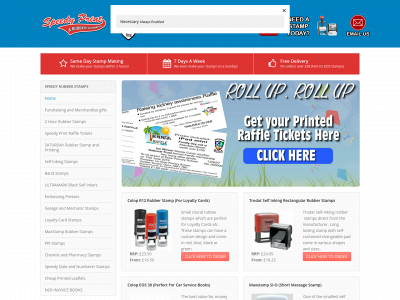 speedyprintrubberstamps.co.uk snapshot