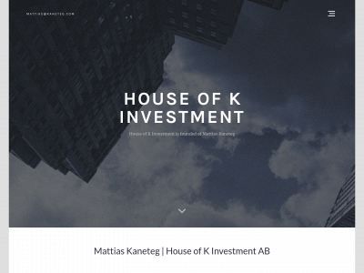 www.kaneteg.com snapshot