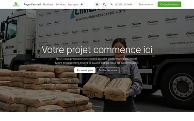 cimentxpress.com snapshot