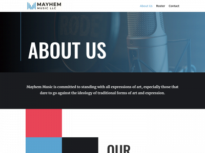 mayhemmusicllc.com snapshot