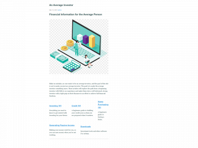 anaverageinvestor.com snapshot
