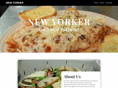 newyorkerdeliandpizzeria.com snapshot