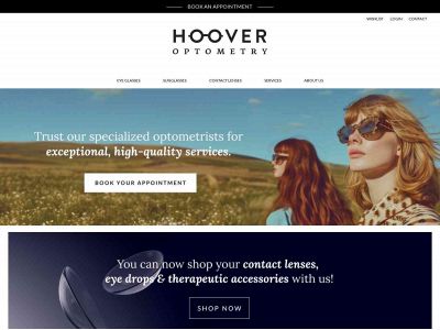 hooveroptometry.ca snapshot
