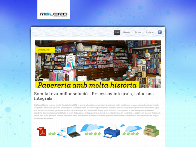 www.grafiquesmolero.es snapshot