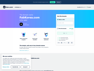 fabkorea.com snapshot