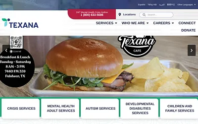 texanacenter.com snapshot