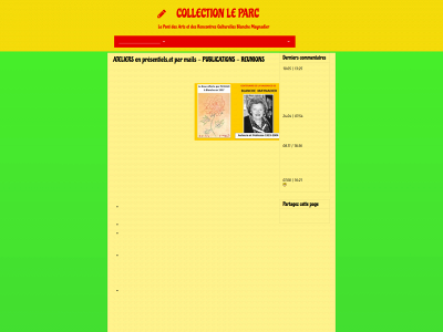 collectionleparc.123siteweb.fr snapshot