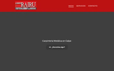 aluminiosrairu.es snapshot