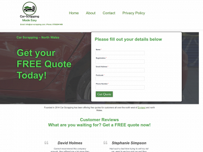car-scrapping.com snapshot
