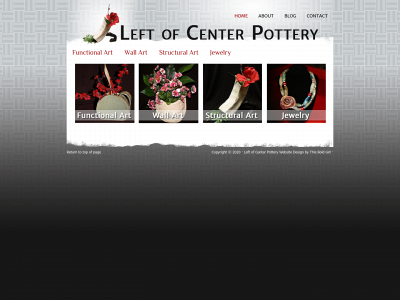 leftofcenterpottery.com snapshot