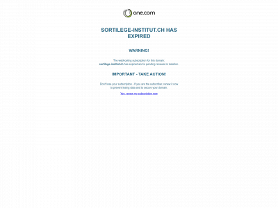 sortilege-institut.ch snapshot
