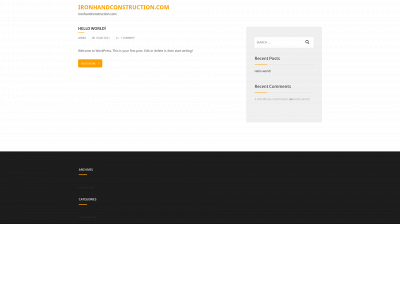 ironhandconstruction.com snapshot