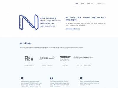 nexudesign.com snapshot