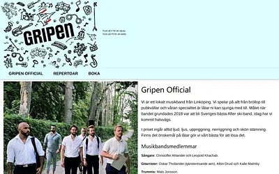 gripenofficial.se snapshot