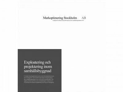 markoptimering.se snapshot