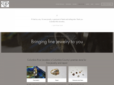 www.columbiariverjewelers.com snapshot