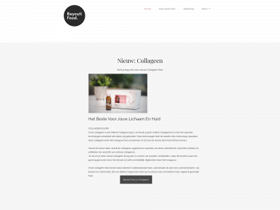 beyoutifood.be snapshot