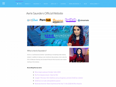 aeriesaunders.com snapshot