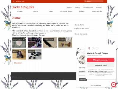 rockpoppy.com snapshot